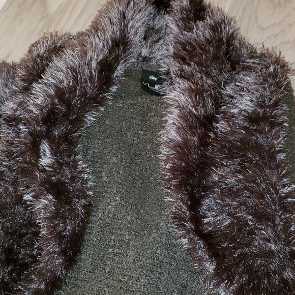 Noelle grey shawl cardigan - Picture 4 of 8